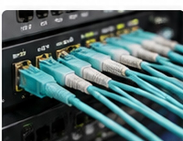 Fiber optic network connections